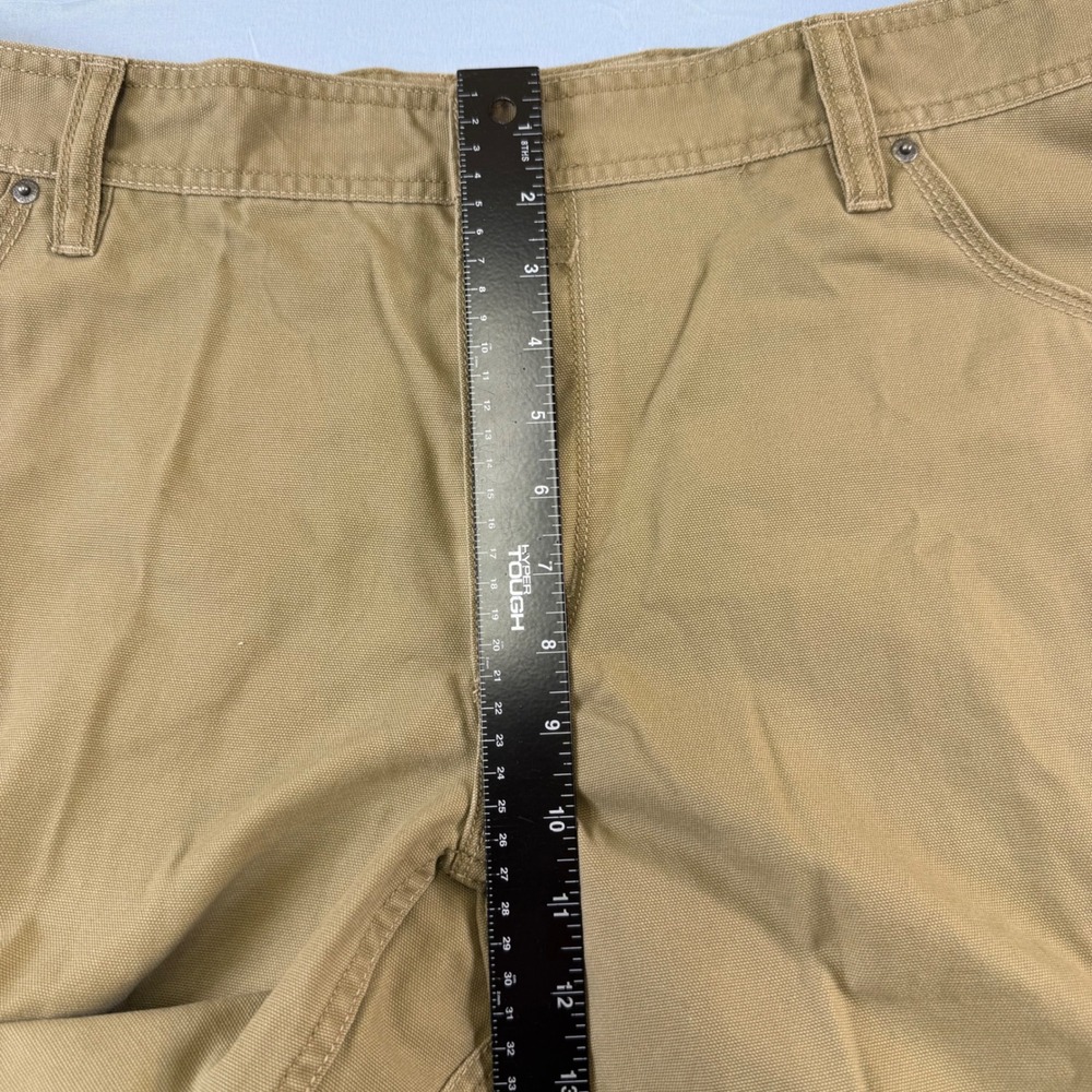 Marmot Mens Tan Canvas Work Carpenter Shorts Size 40 Brown Utility Hiking Rugged - Picture 9 of 16
